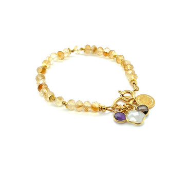 Bransoletka z cytrynów Klejnot Radości Ewa Mrochen Jewellery