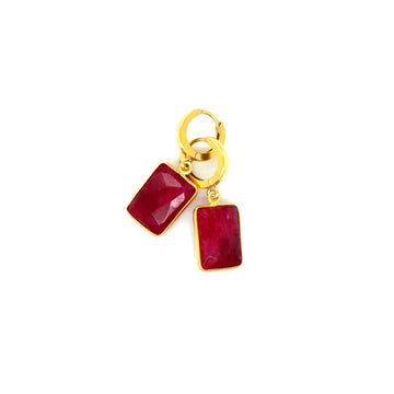 Rubin kolczyki Prestiż Ewa Mrochen Jewellery