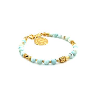 Larimar Bracelet of the goddess of sensuality