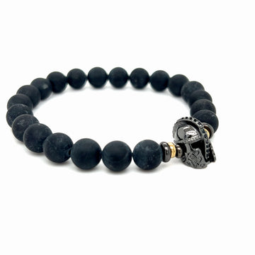 Agat druzy bransoletka męska klejnot wojownika. Ewa Mrochen Jewellery
