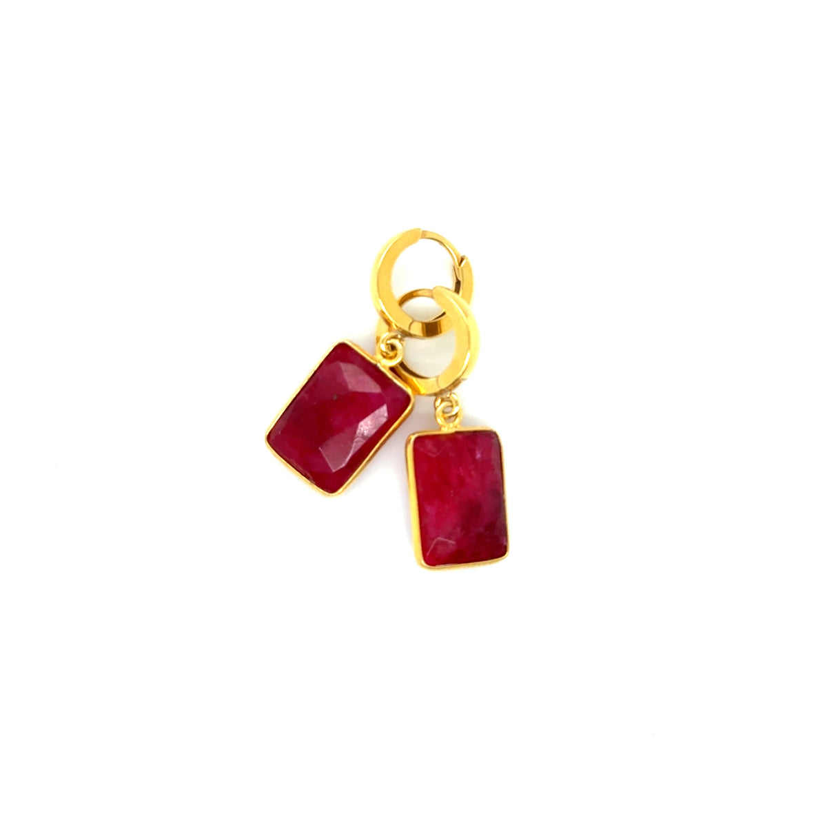 Rubin kolczyki Prestiż Ewa Mrochen Jewellery