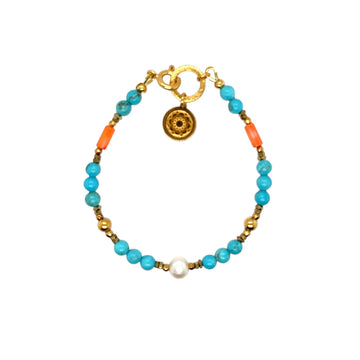 Turquoise bracelet transparent thoughts