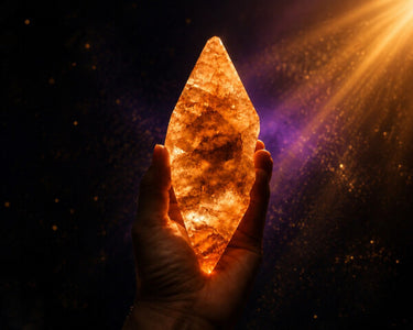 Golden Calcite Vibe Ewa Mrochen Jewels