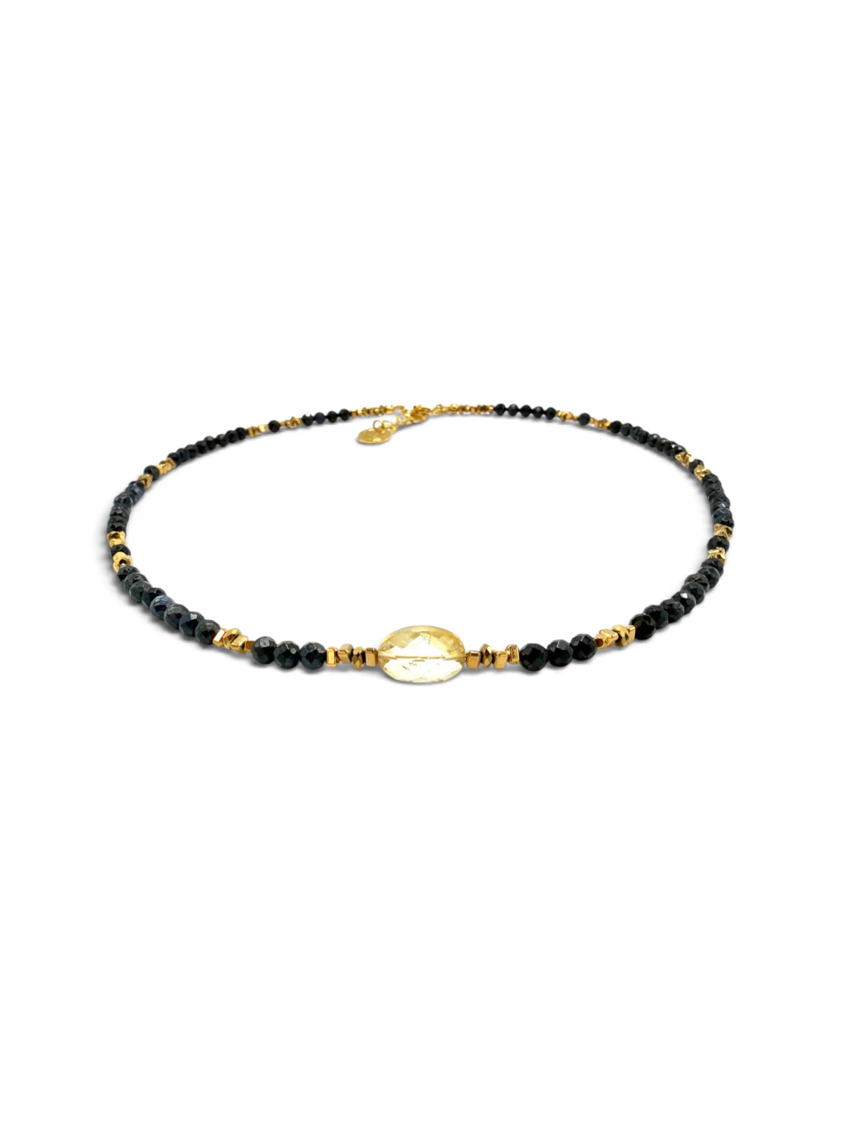 szafir naszyjnik Klejnot królewskiego spokoju Ewa Mrochen Jewellery