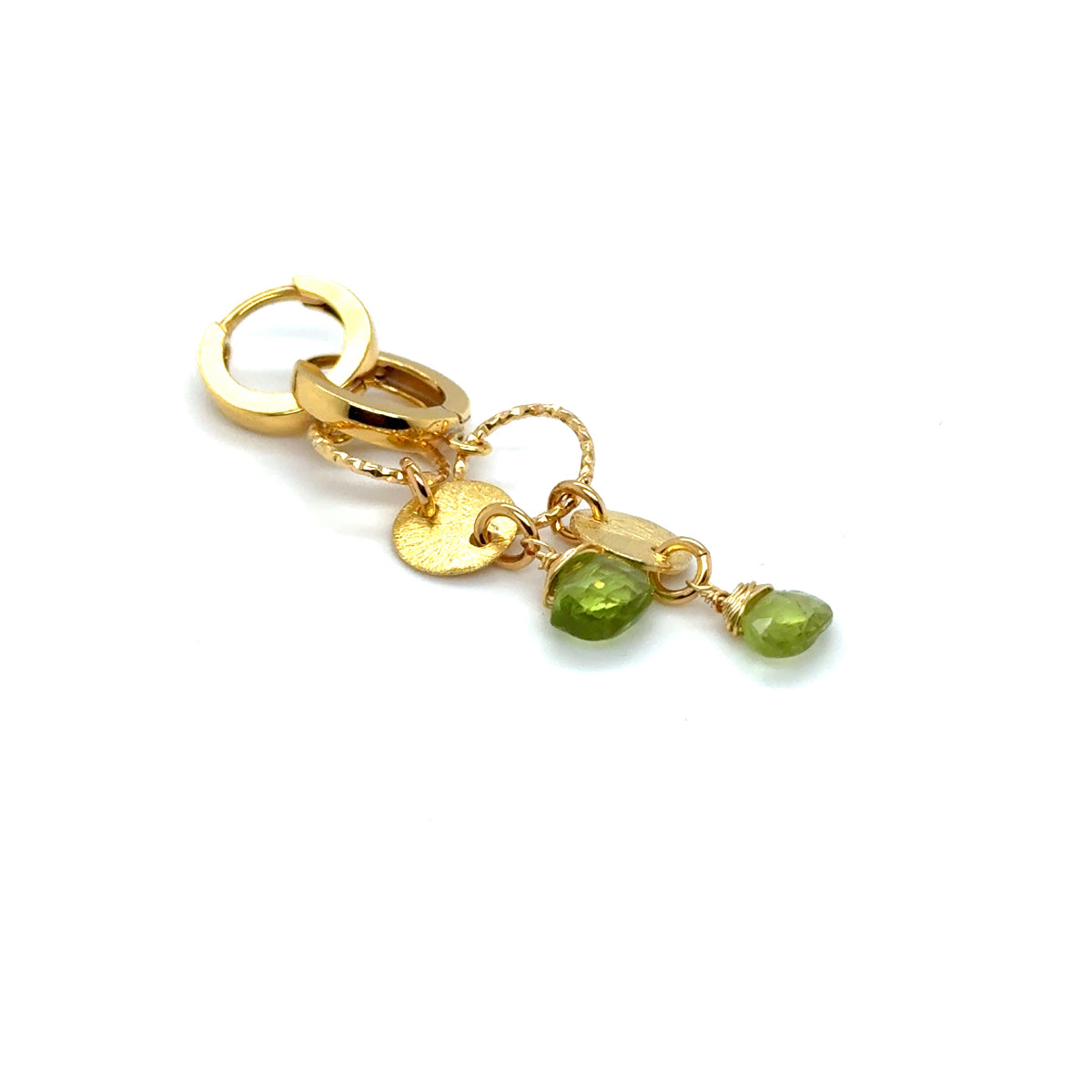Ewa Mrochen Jewellery kolczyki z Oliwinem