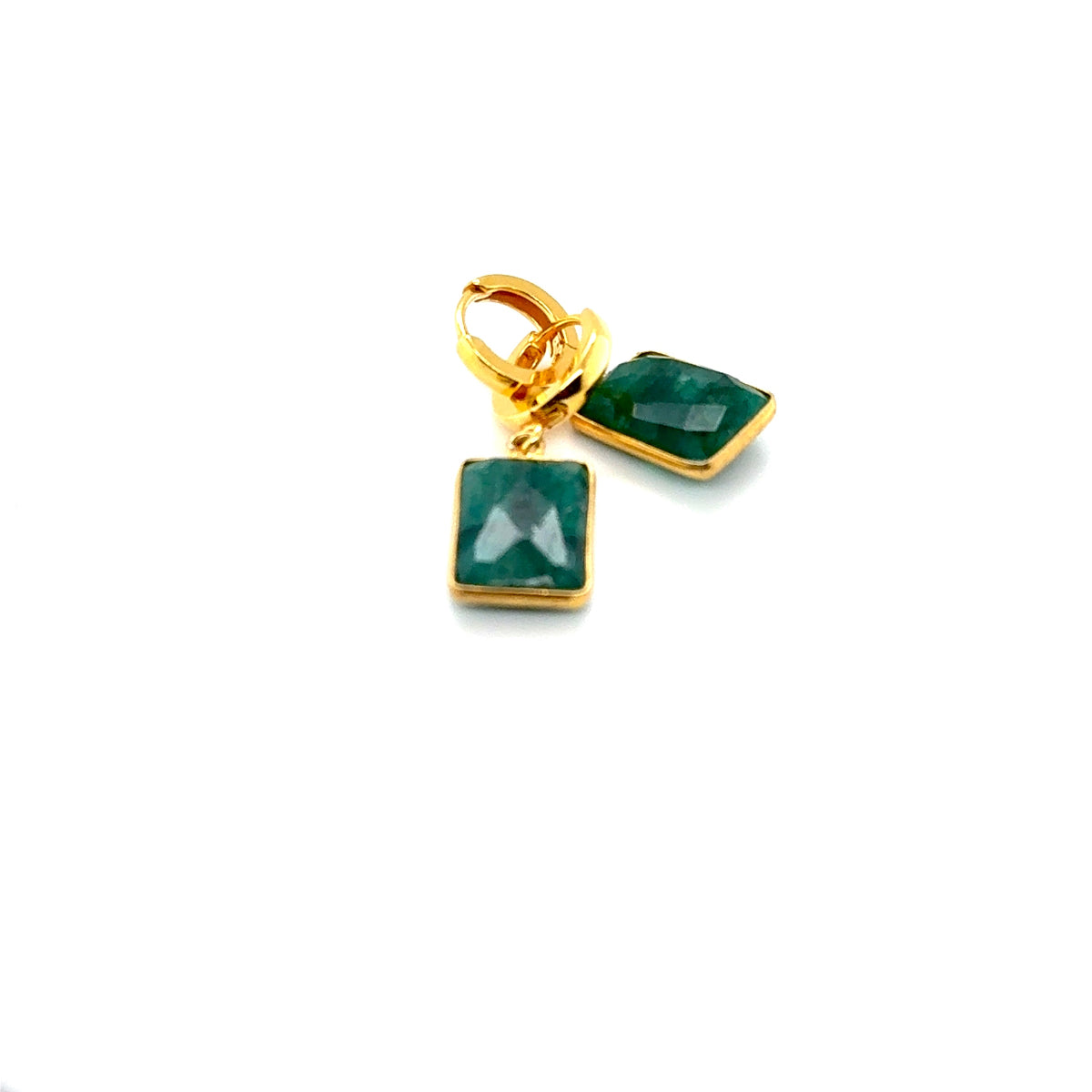 kolczyki ze szmaragdem Ewa Mrochen Jewellery