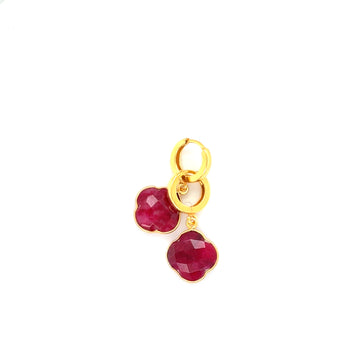 Rubin royal earrings