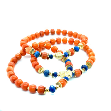 Koral bransoletka Pasja i Kreatywność