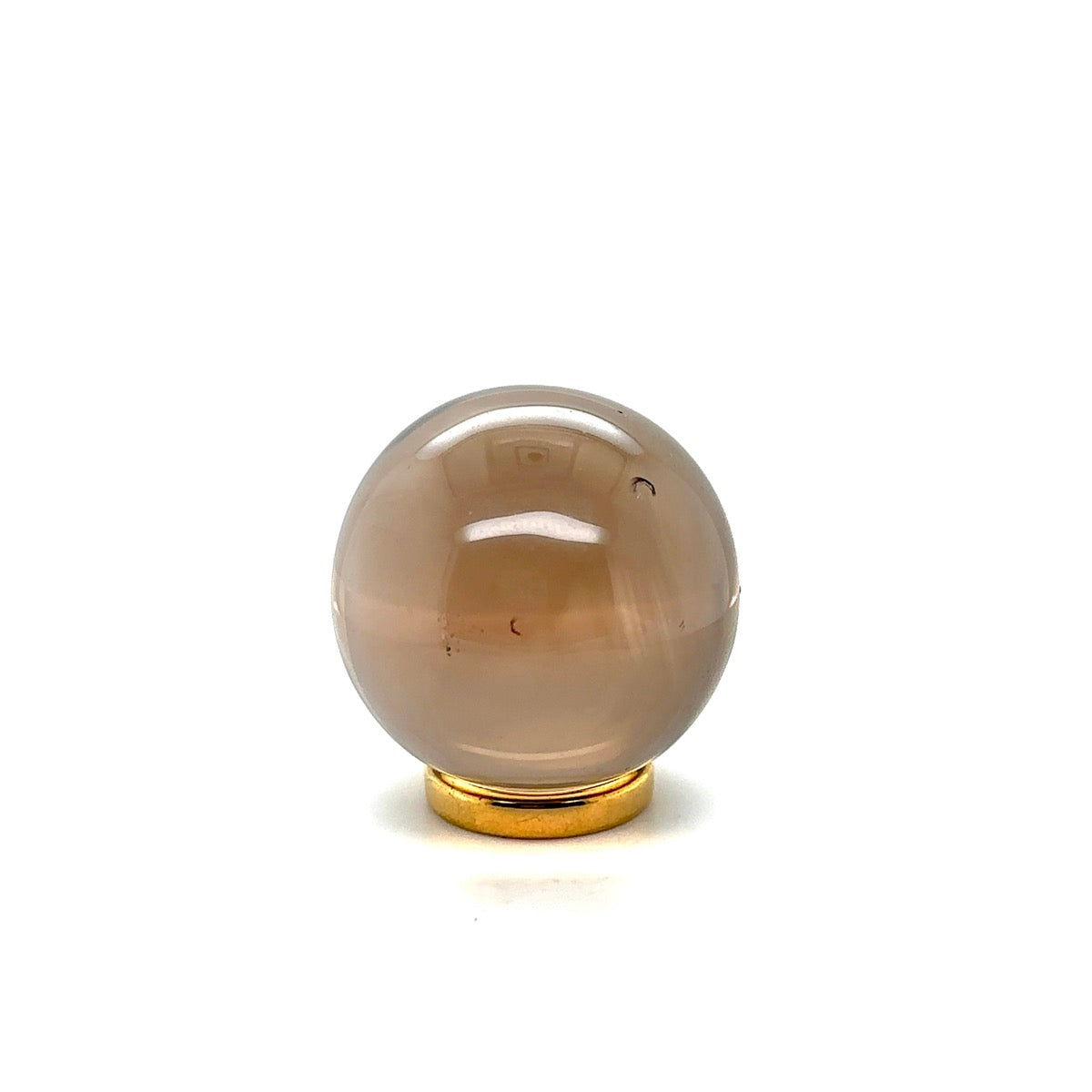 Amulet z kwarcu dymnego Ewa Mrochen Jewellery, naturalny kryształ do noszenia i energetycznej ochrony.