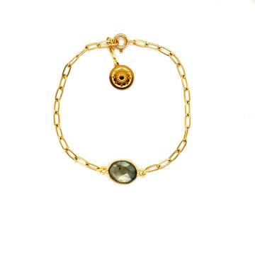 Bransoletka Labradoryt Magia Przebudzenia od Ewa Mrochen Jewellery z naturalnym kamieniem i eleganckim designem