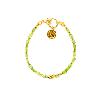 Oliwin bransoletka Precjoza od Ewa Mrochen Jewellery, elegancka biżuteria z delikatnym wzorem i naturalnym wykończeniem.