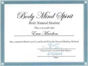 Indywidualna konsultacja Soul Healing z Ewa Mrochen Jewellery®, godzinna sesja relaksacyjna i rozwoju duchowego.