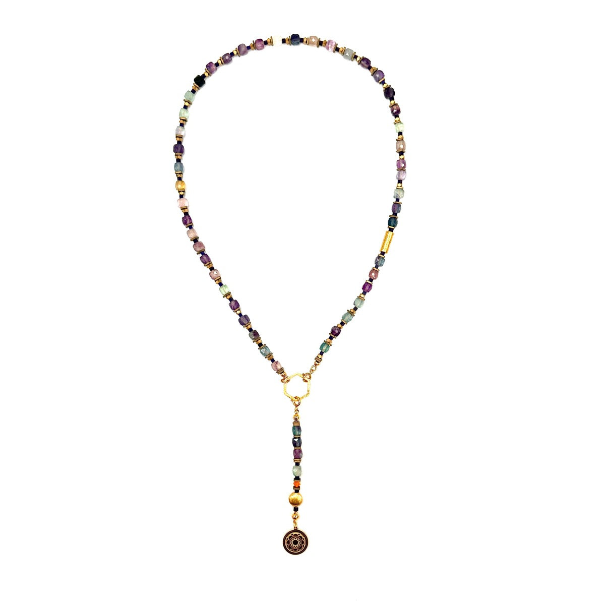 Naszyjnik Fluoryt Follow Your Flow od Ewa Mrochen Jewellery z autorską biżuterią w luksusowym, magicznym stylu
