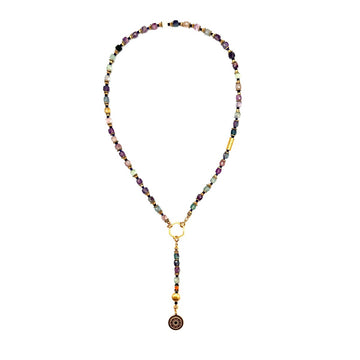 Naszyjnik Fluoryt Follow Your Flow od Ewa Mrochen Jewellery z autorską biżuterią w luksusowym, magicznym stylu