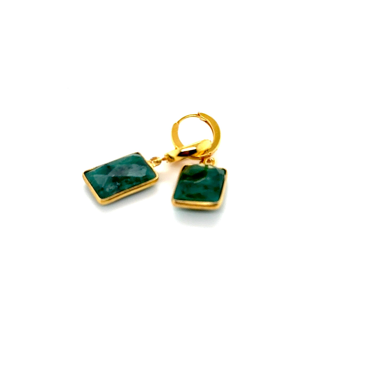 Szmaragd kolczyki damskie od Ewa Mrochen Jewellery