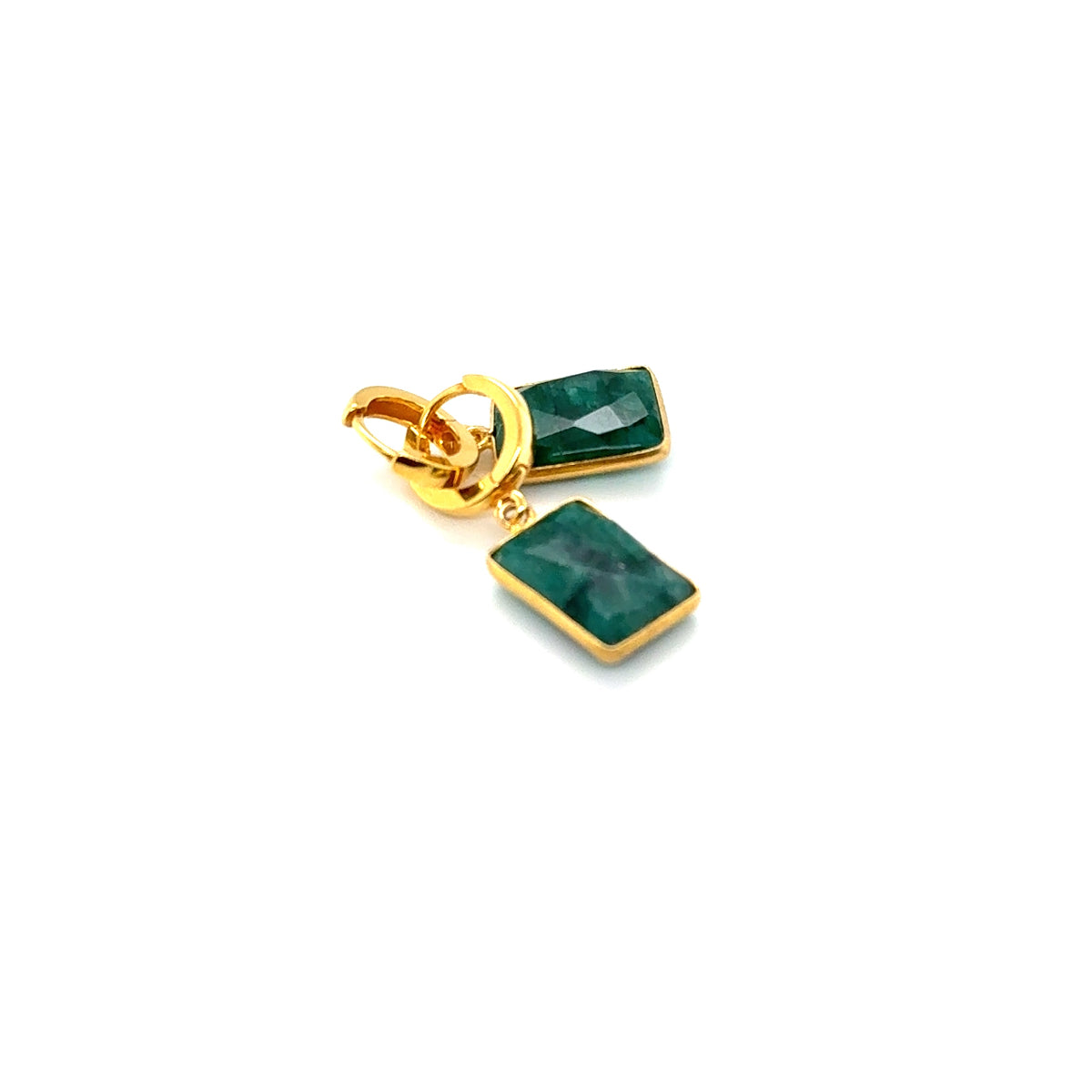 kolczyki ze szmaragdem Ewa Mrochen Jewellery