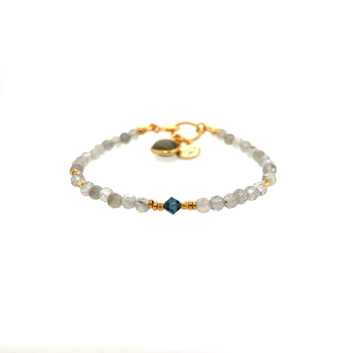 Bransoletka Labradoryt Magic DREAM od Ewa Mrochen Jewellery, delikatny design z kamieniem Labradoryt na 15 cm.