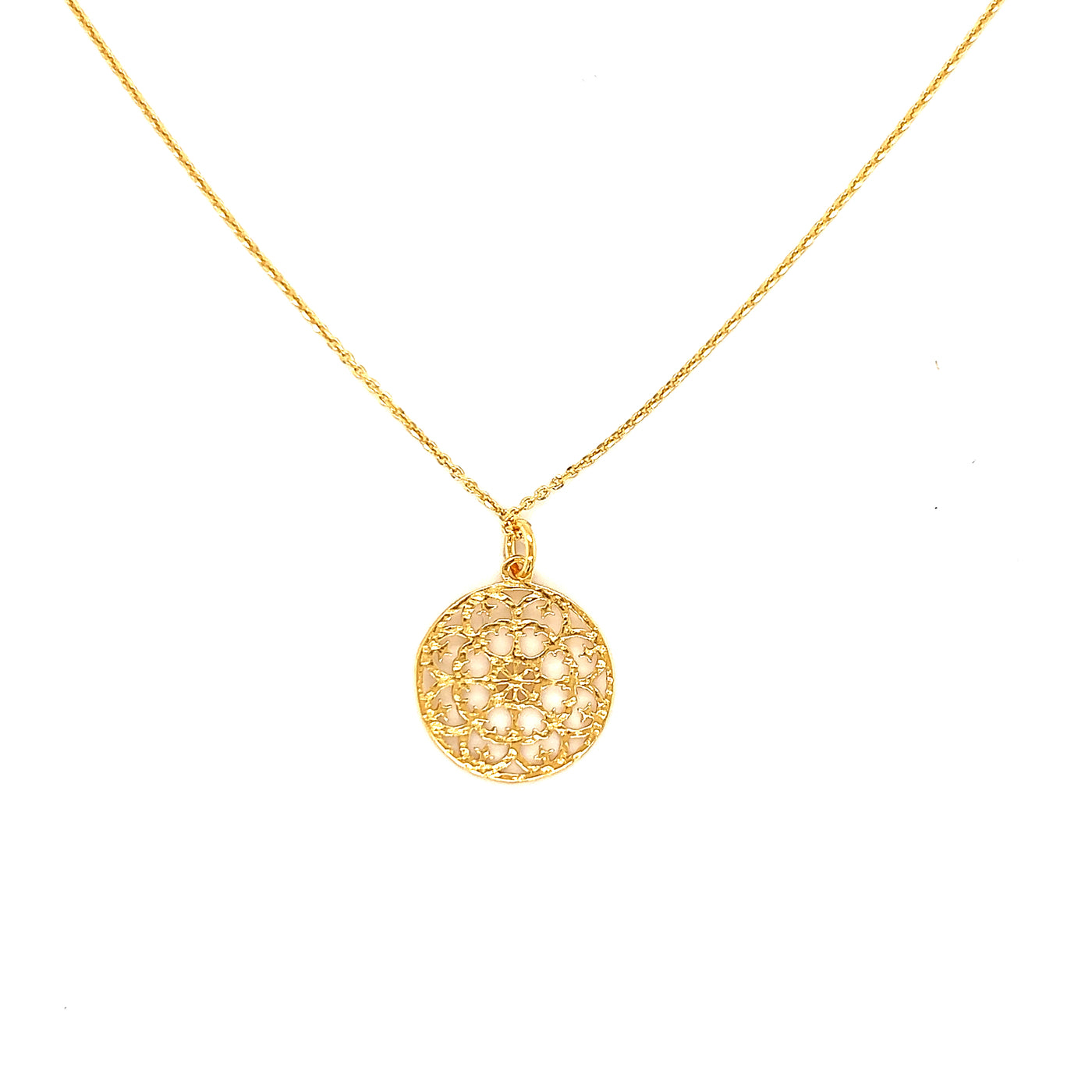 Delikatny naszyjnik Ewa Mrochen Jewellery z cienkim łańcuszkiem i subtelnym zawieszką, idealny do codziennych stylizacji.