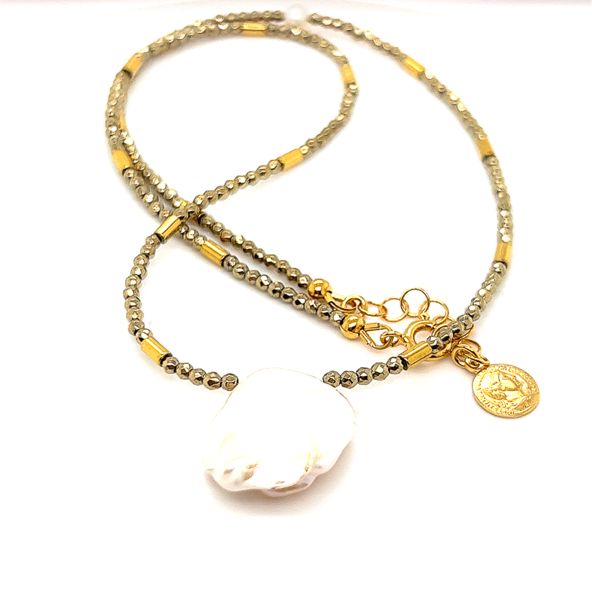 Naszyjnik z perłą Perła od Ewa Mrochen Jewellery, elegancki naszyjnik z delikatną perłą na srebrnym łańcuszku