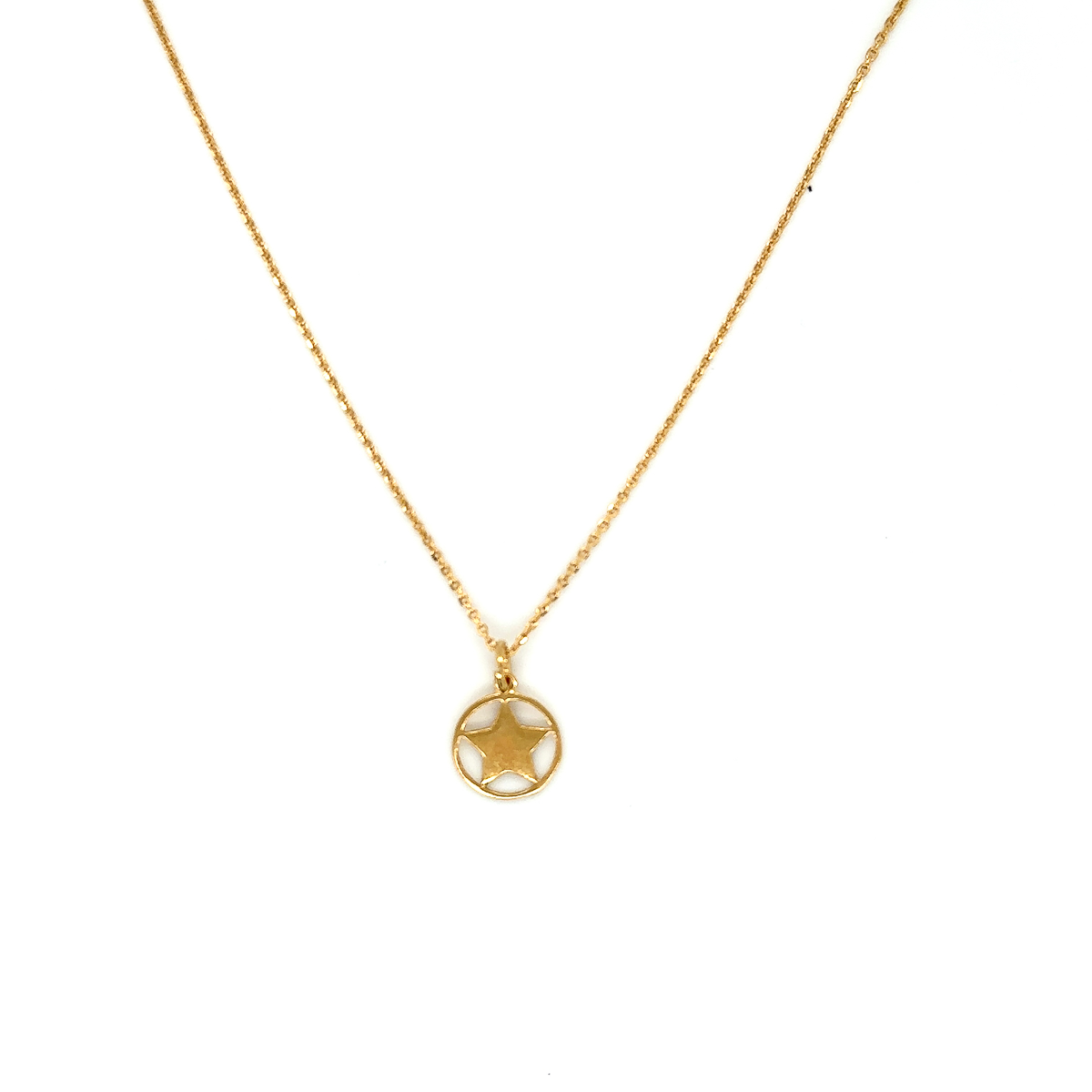 Naszyjnik Ewa Mrochen Jewellery "Sięgaj po swoją Gwiazdę" z delikatnym zawieszką na łańcuszku.